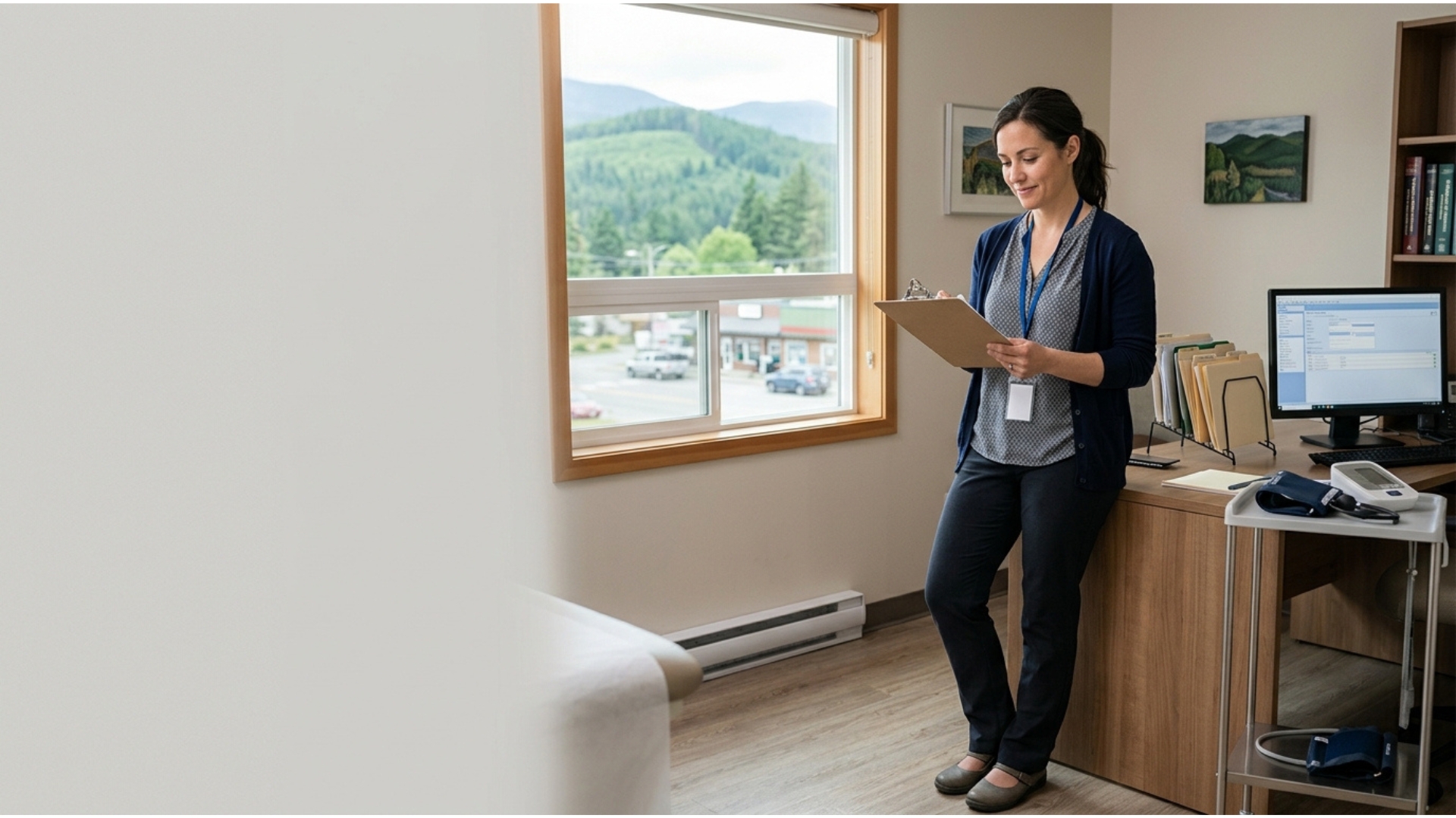 A healthcare professional serving a British Columbia community